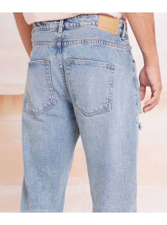 Jeans Caballero Seven Pantalón Slim, Súper Skinny Hombre