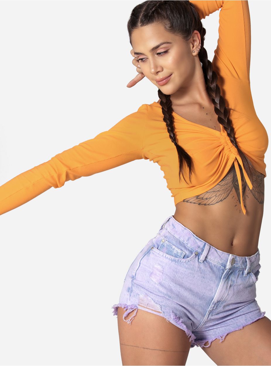 shorts jeans para mujer